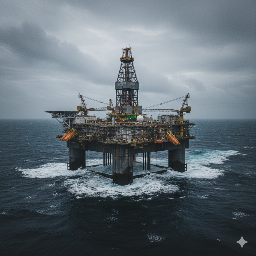 Semi-Submersible Rig – Deep Water